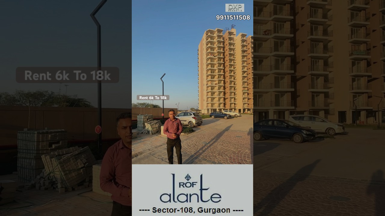 ROF ALANTE SECTOR 108 Gurgaon [ 1,2,3 BHK FOR RENT ] 