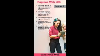 Capitulo 2 Página Web Dinámica 2023 en iOS (Primera Mitad)
