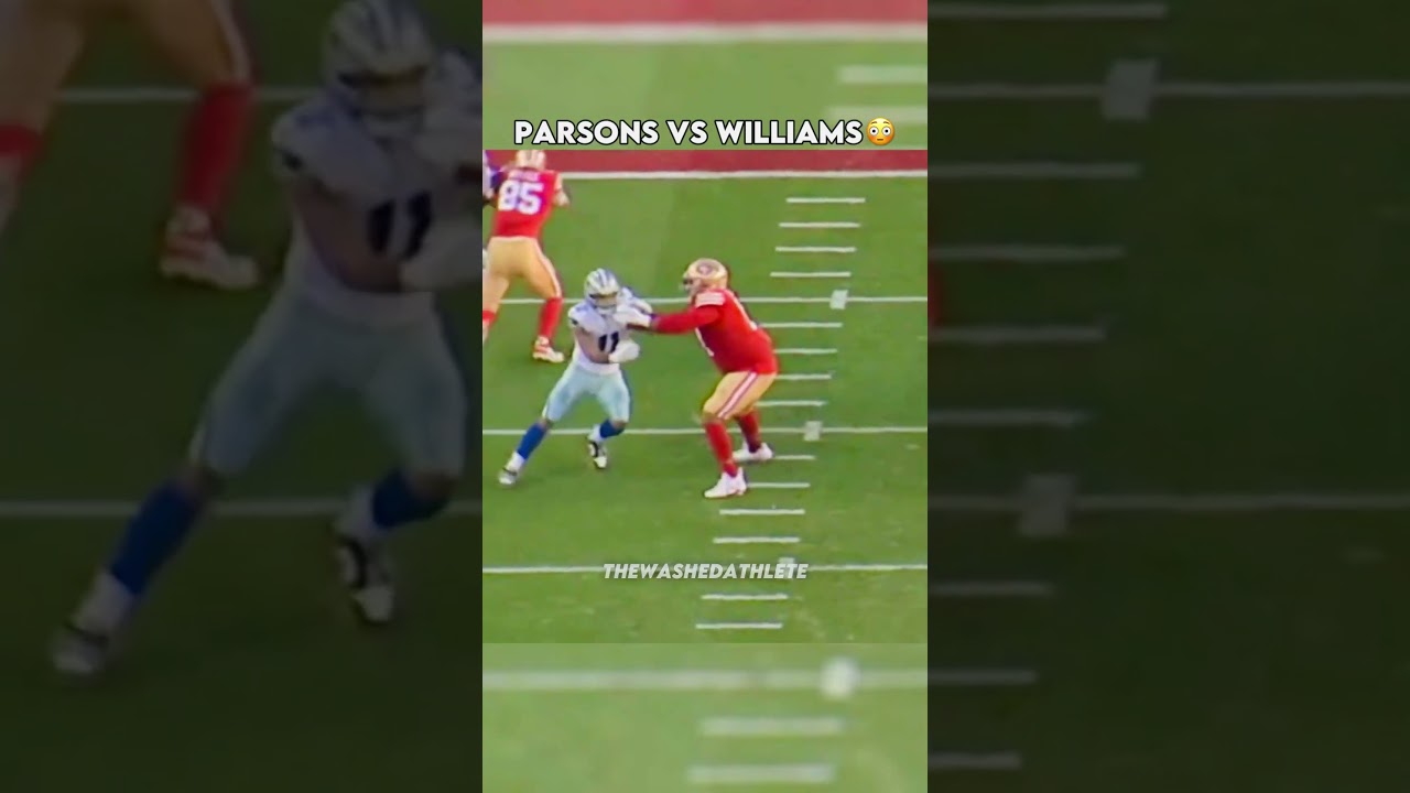 Trent Williams SHUT DOWN Micah Parsons 😳 