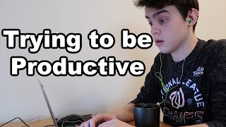 A "productive" day of college // Loyola Chicago college vlog