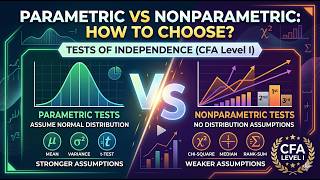 Parametric vs Nonparametric Tests of Independence When to Use Each One | CFA Level I