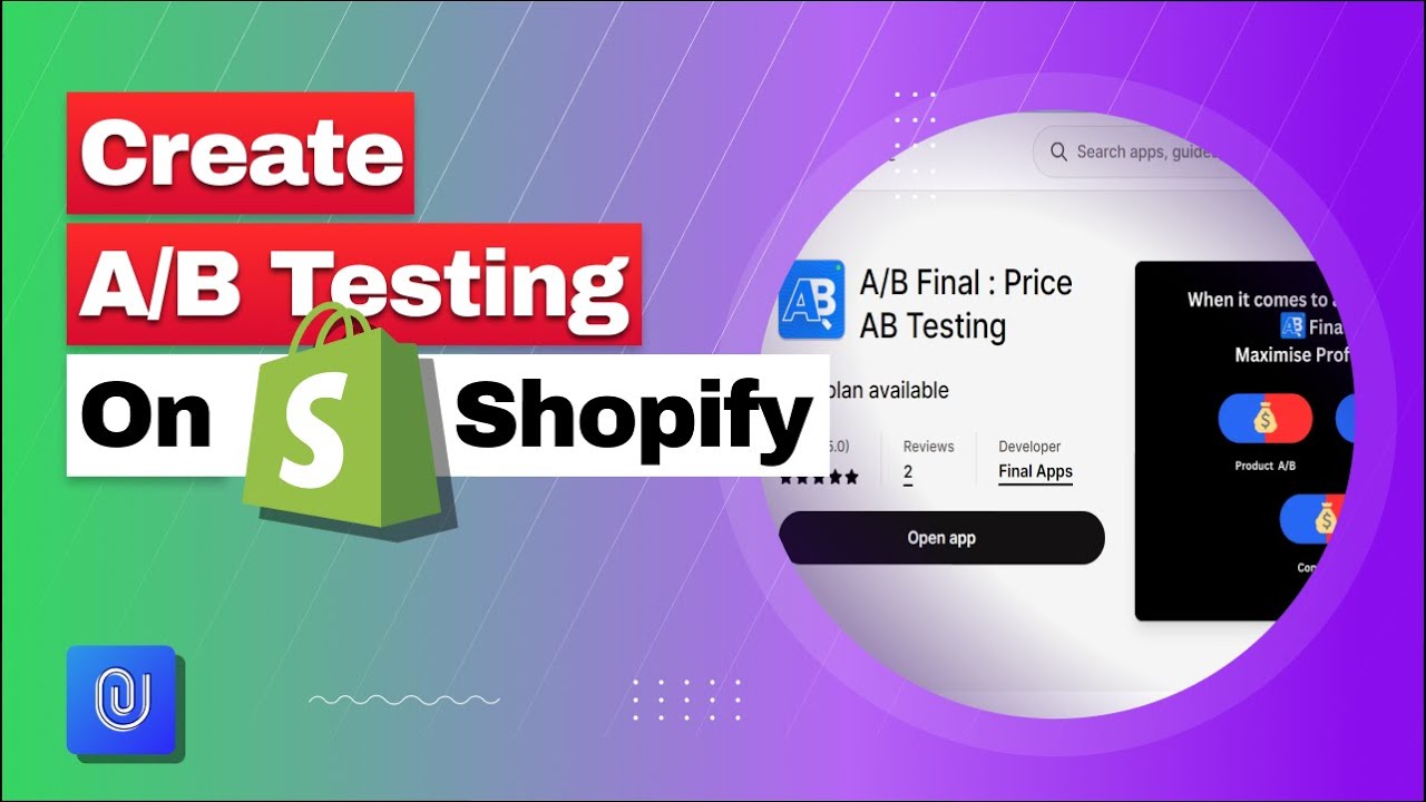 How to Create an Test | AB Final - Shopify AB Testing - YouTube