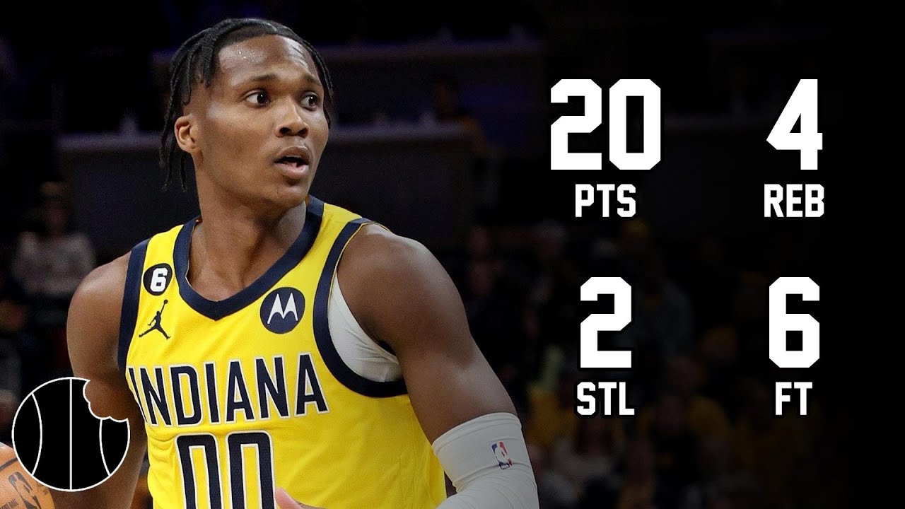 Bennedict Mathurin Highlights Pacers vs. Nets 25th Nov 2022 YouTube