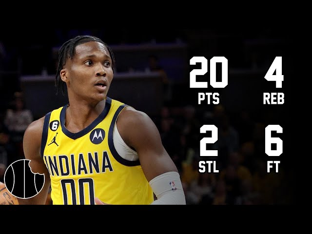 NBA highlights on Oct. 29: Pacers rookie Mathurin shoots down Nets - CGTN