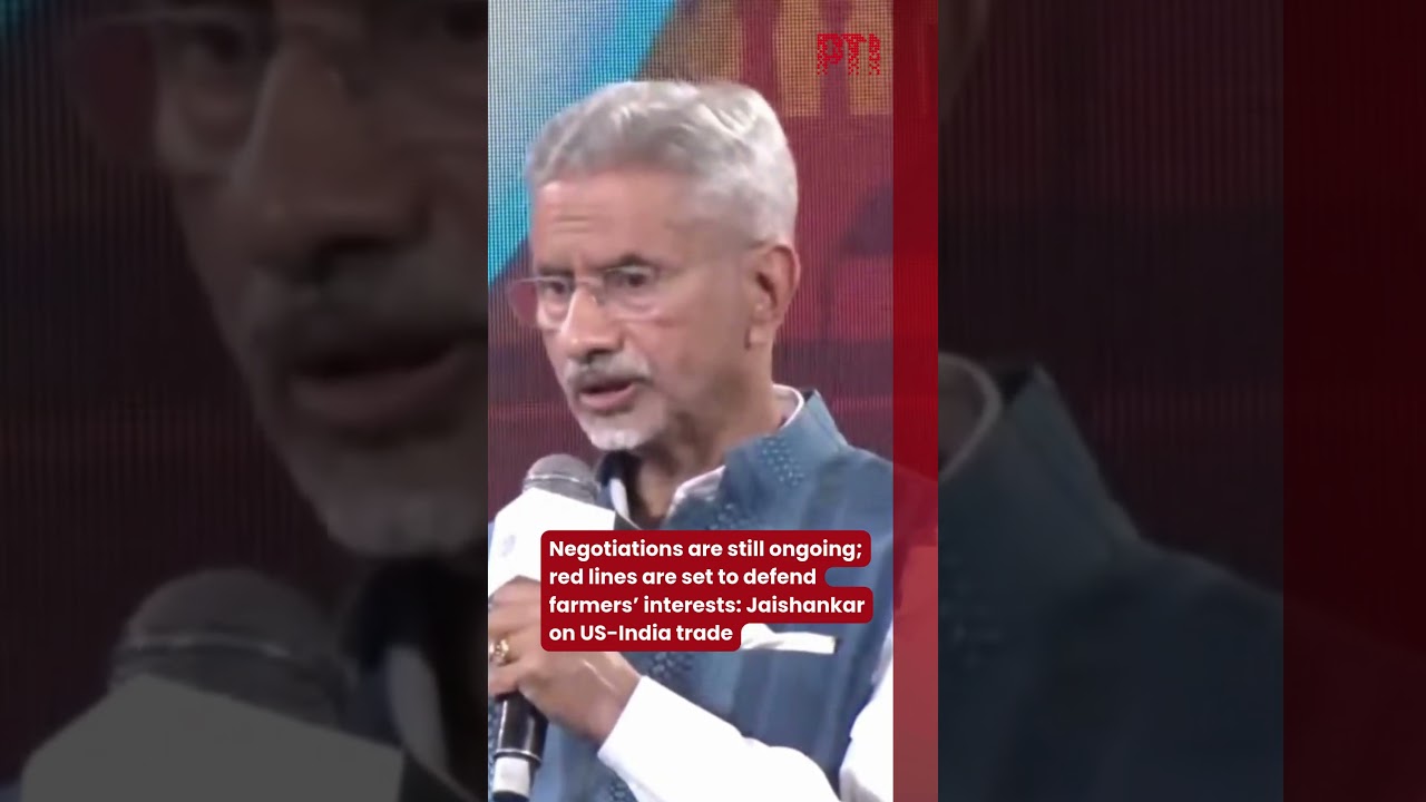 Negotiations are still ongoing; red lines are set to defend farmers’ interests: Jaishankar