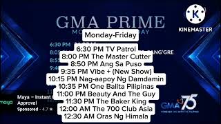 Dnoyou Kids Schedule Dnoyou Kids Prime Monday-Friday (October 26-30 2026)