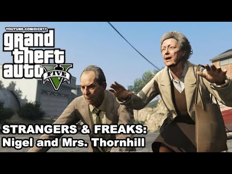 Найджел и миссис Торнхилл в GTA 5