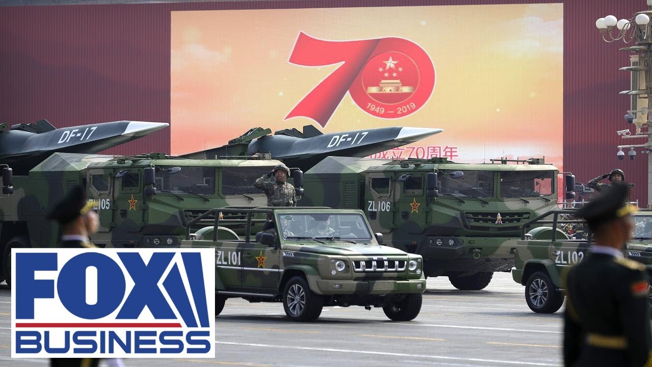 China shows off new missiles during milestone celebration