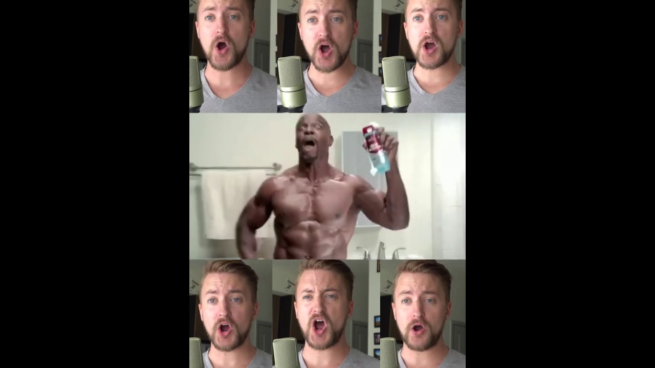 Terry Crews Old Spice Commercial but it's harmonized