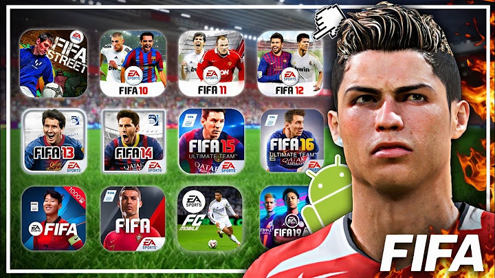Jugué TODOS los FIFAS para CELULAR y esto pasó...