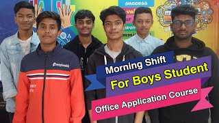 Morning Shift For Boys Student । ক্লাসের ভিডিও দেখুন । Computer Training । Soft Touch screenshot 5