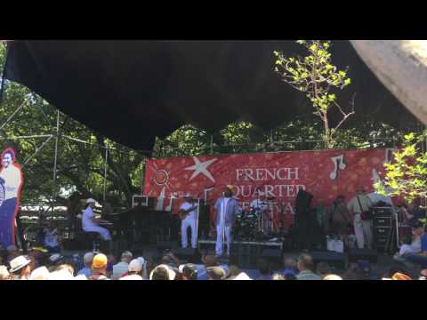 Kermit Ruffins at French Quarter Fest 2017 - New Orleans Ladies