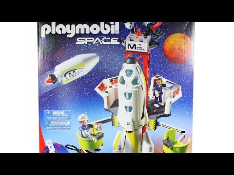 PLAYMOBIL SPACE : Mars Mission Playsets Space Station, Rover and Rocket -  video Dailymotion