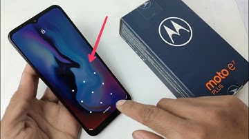 Moto E7 Plus Hard Reset OR Pattern Unlock