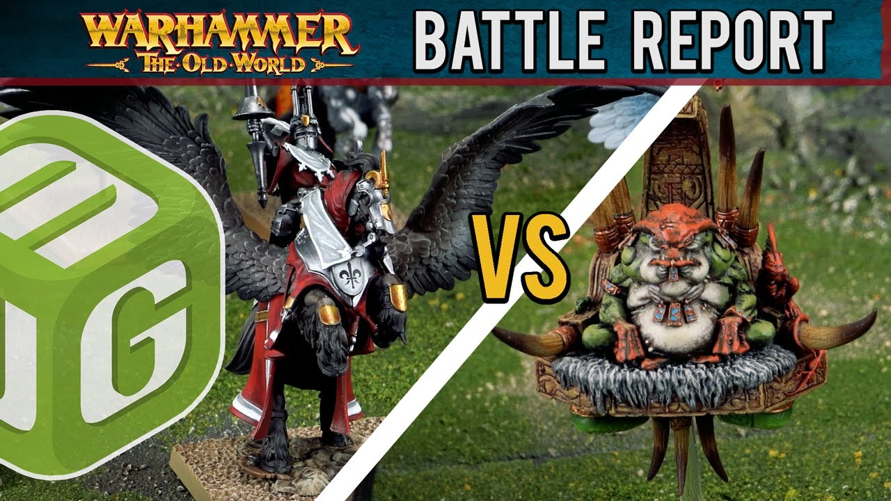 Lizardmen vs Bretonnia Warhammer The Old World Battle Report Ep 7 - YouTube
