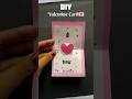 DIY Valentine Card 💖 | Easy Handmade Card #Shorts