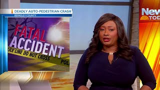 Emergency crews respond to deadly auto-ped crash near Jedburg