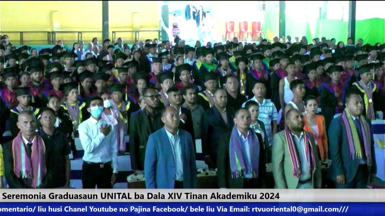 Seremonia Graduasaun UNITAL ba Dala XIV Tinan Akademiku 2024