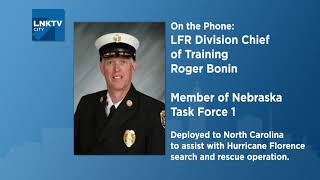 News: Nebraska Task Force 1 (NETF1) Conference Call 9-14-18