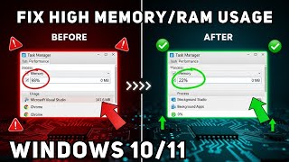 Boost Speed Now: Fix Persistent High RAM on Windows 11/10 Laptops & PCs