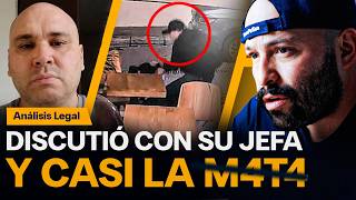 Casi M4T4 a su JEFA por no entregarle su liquidación derechopalagente