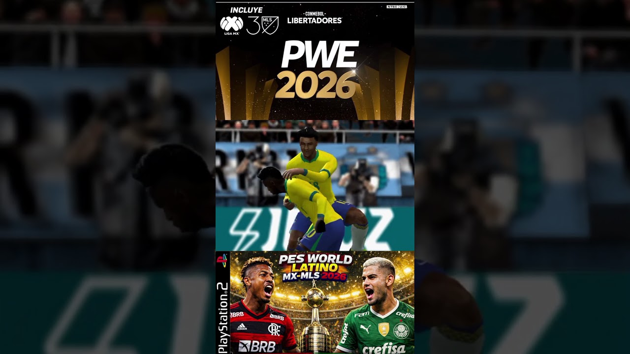 🔥 GOLAÇO DE COBERTURA! Vini Jr HUMILHA a Argentina | PES World 2026 PS2