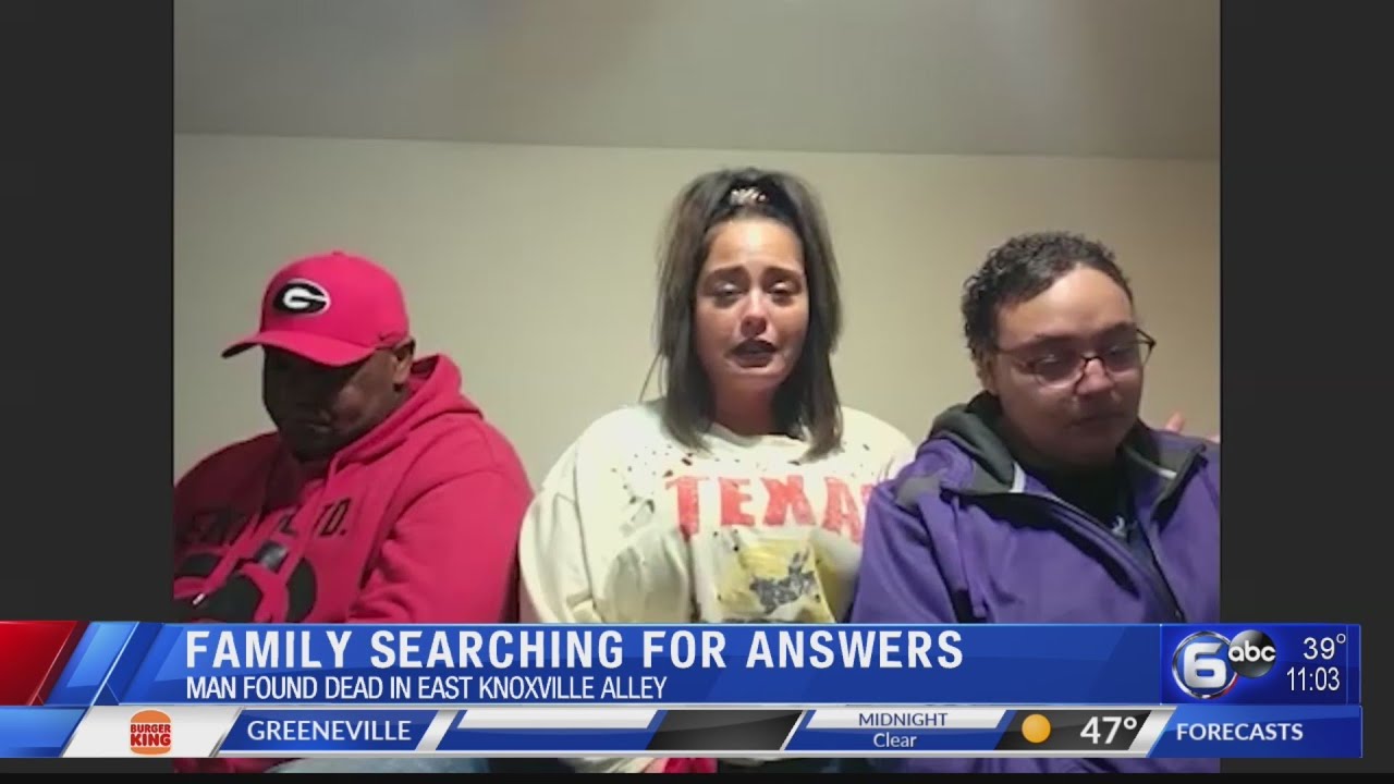 Family of man found dead in Knoxville alley searching for answers - YouTube