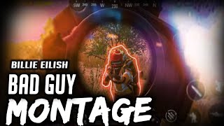 Bad Guy - Bellie Eishie ।। PUBG Montage ⚡💜🔥।। Velocity Montage ⚡