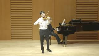 John Kim 김상현 | R. Schumann Violin Sonata No.1 in A minor, Op.105 I. Mit Leidenschaftlichem Ausdruck