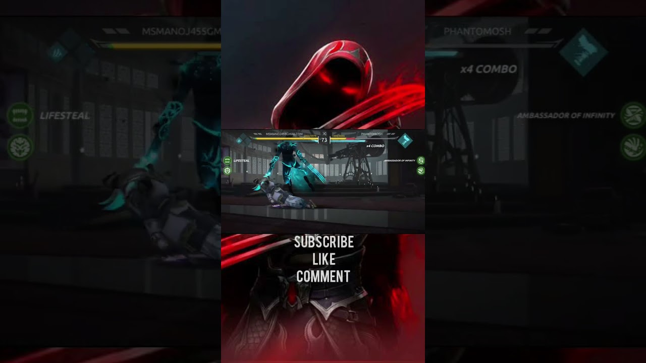 Lynx VS ITU shadow fight 4 arena ranked mode 1vs1 