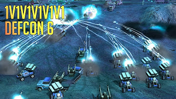 I Took 3 Different Factions | FFA Defcon 6 | C&C Zero Hour