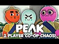 PEAK CO-OP CLIMBING CHAOS! 😱 2 Players Endless Falls (PC #1)