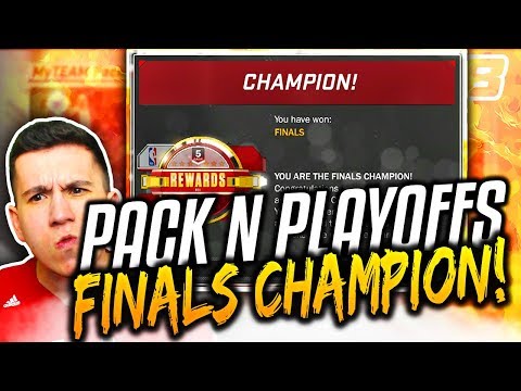 PACK N PLAYOFFS FINALS CHAMPION! NBA 2K18 MyTEAM MY PACK N PLAYOFFS REWARDS! My TEAM!