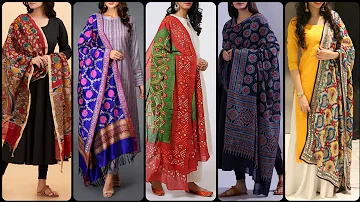 Different Types of Dupatta || How to Style Plain & Printed Dupattas