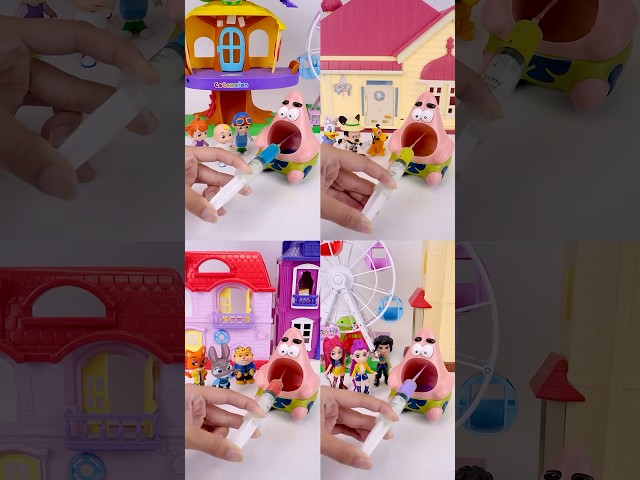 Satisfying Experience with Cocomelon Family Collection | Mickey Mouse Toys #short #toy #funny