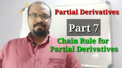 Chain Rule for Partial derivatives