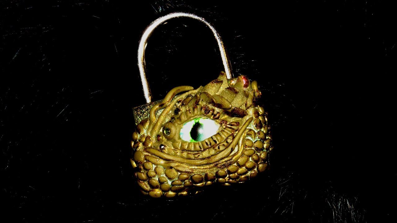 Глаз дракона из полимерной глины Polymer Clay Dragon Eye