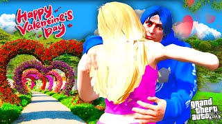 Valentine's Day မှာကောင်မလေးနဲ့ Date ခဲ့တယ်/ Valentine's Day in GTA V