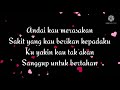 Download Lagu Lirik Lagu Haruskah Aku Mati voc. Arief