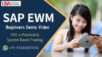 SAP EWM Online Training | SAP Extended Warehouse Management Beginners Video | EWM Demo