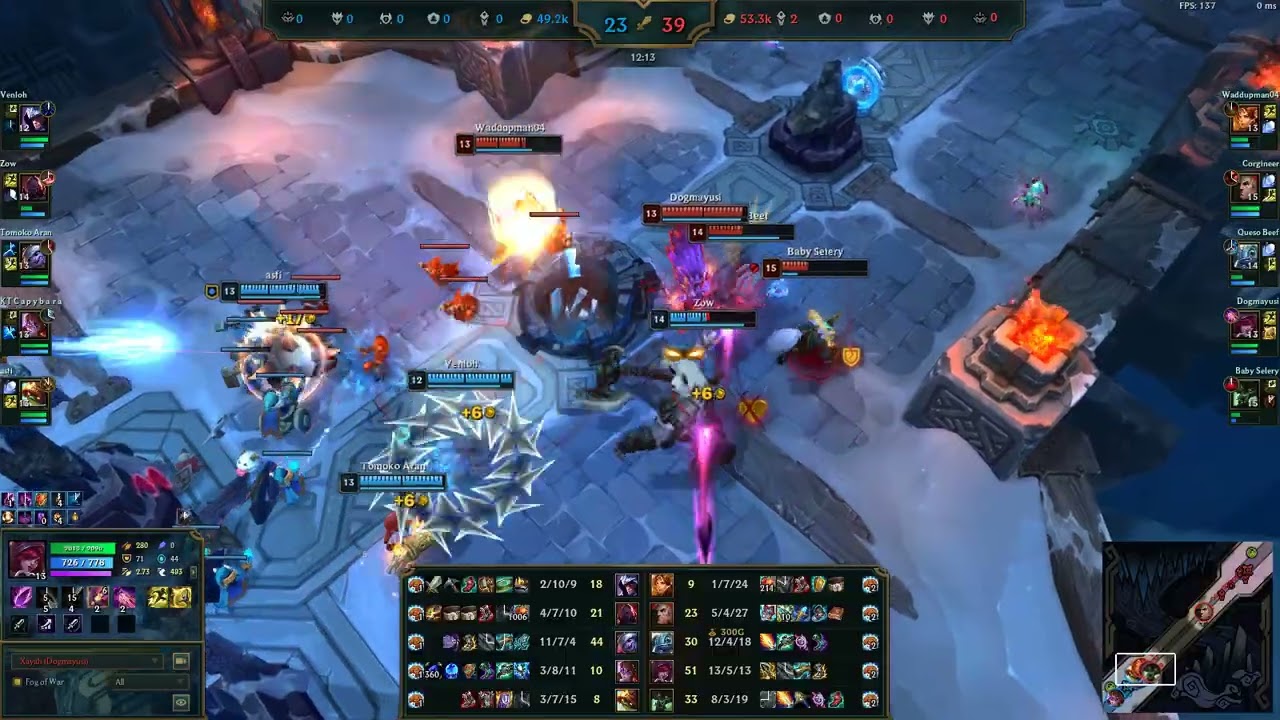 League of Legends ARAM-Xayah 大乱斗-刹雅