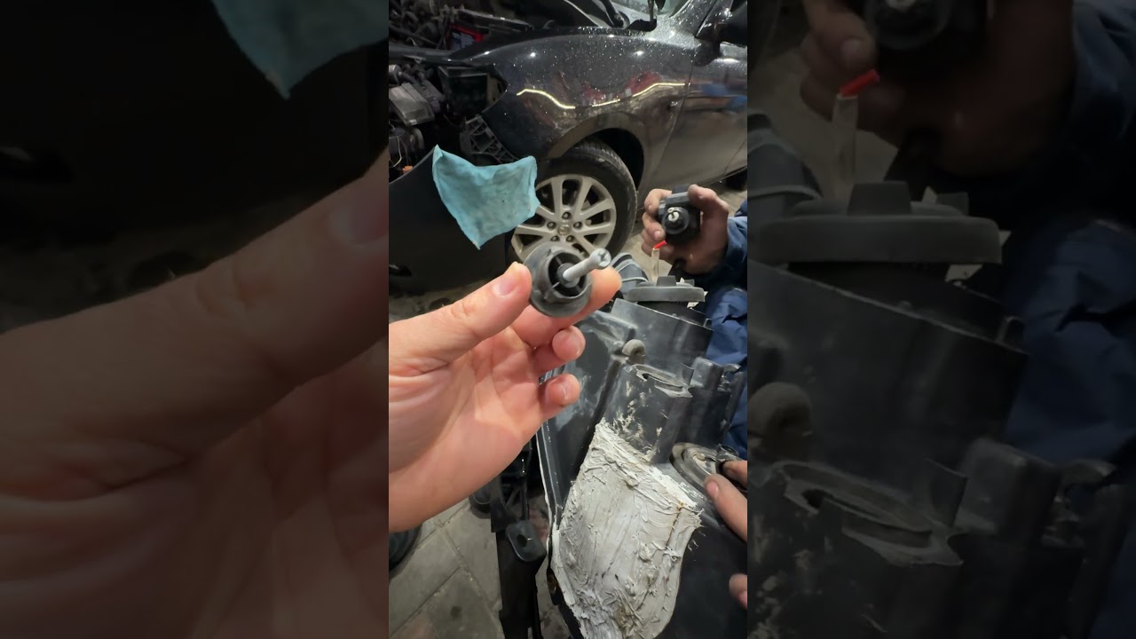 Mazda 3 установка led OLLO can h7 в ближний, корректор фар. Почему Мы?! Автосвет, автозвук полировка