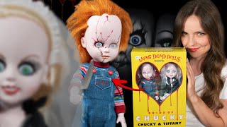 КУКЛЫ Living Dead Dolls обзор кукол и распаковка, дети не для детей chucky  tiffany.