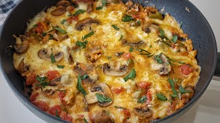 BU LEZZETE BAYILACAKSINIZ😋 MANTARLI OMLET TARİFİ - Sebzeli Omlet Nasıl Yapılır? Kahvaltılık Tarifler