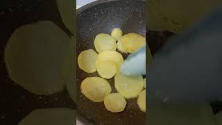 Asmr frying potatoes ?viral satisfying asmr