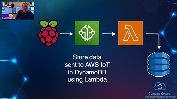Store data sent to AWS IoT in DynamoDB using Lambda