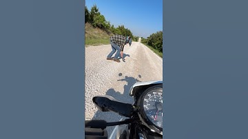 Saving turtles the CORRECT way #animals #motorcycle #reels #shortvideo