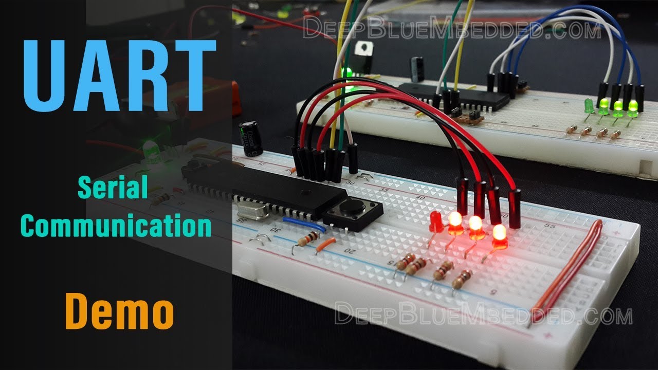 UART Serial Communication | و الاتصال التسلسلى UART شرح بروتوكول ال