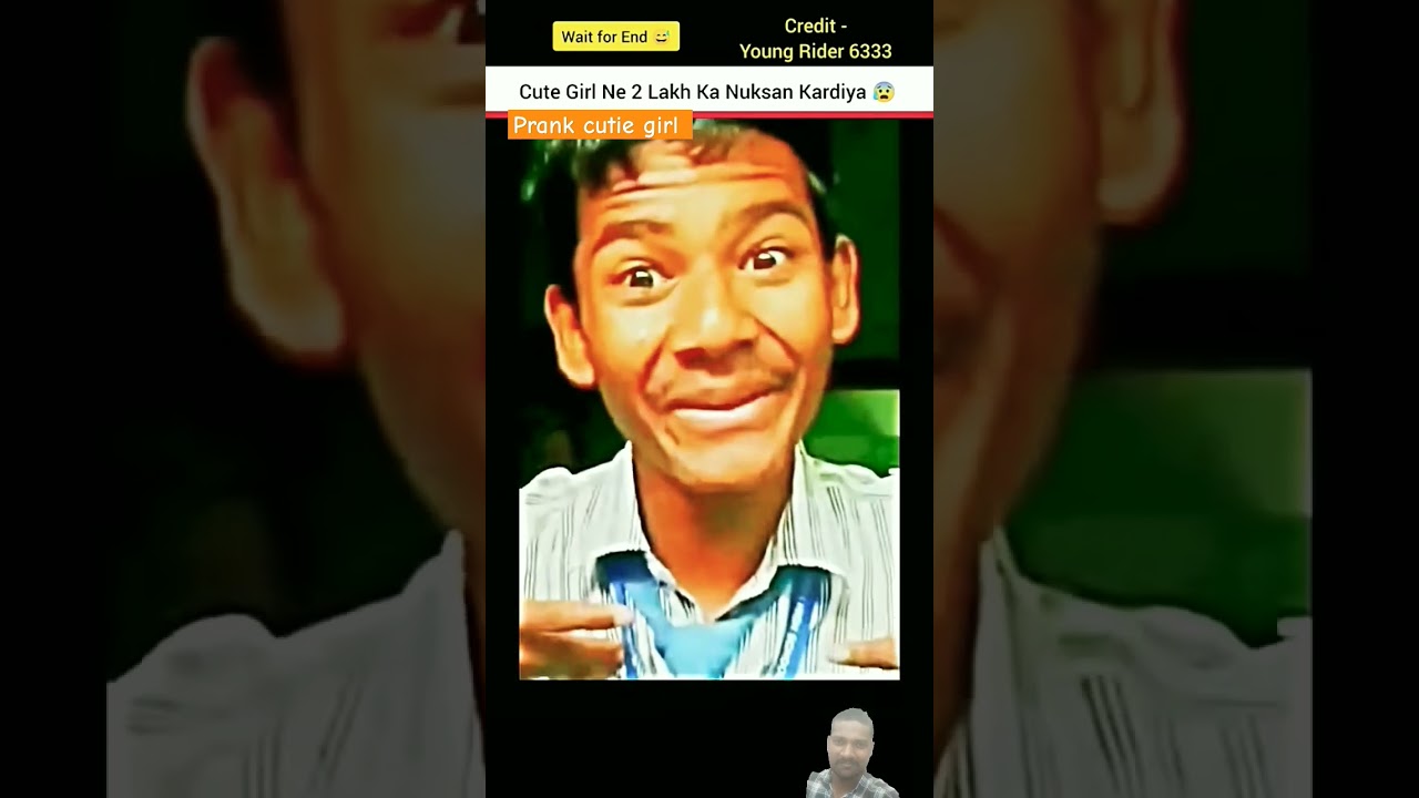 prank 💥cutie girl reaction 😨