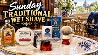 iKon Dual Comb D.E Razor with Alexander Simpson Bay Rum Shaving Cream